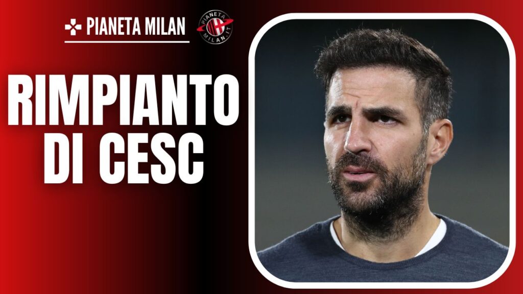 Cesc Fàbregas Como Panchina Milan