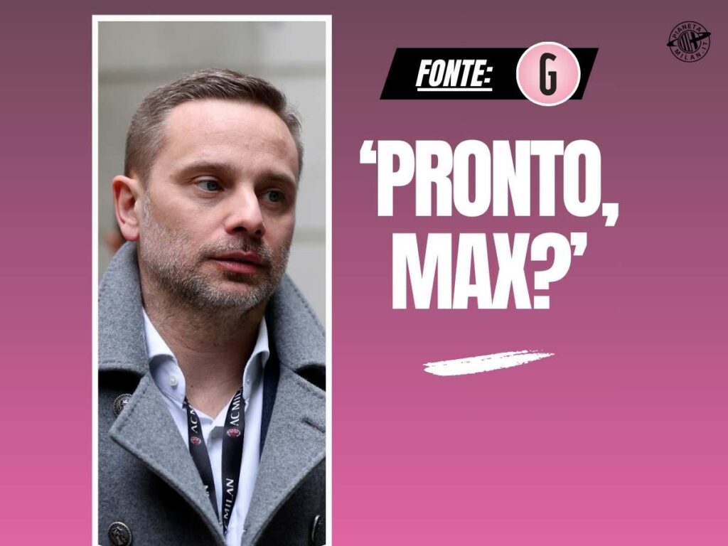 Milan, telefonata di Furlani ad Allegri: ecco che cosa si sono detti