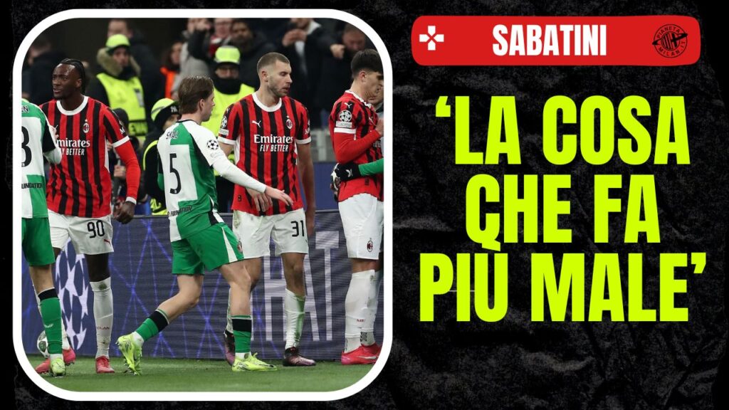 AC Milan Milan-Feyenoord 1-1 Champions League 2024-2025