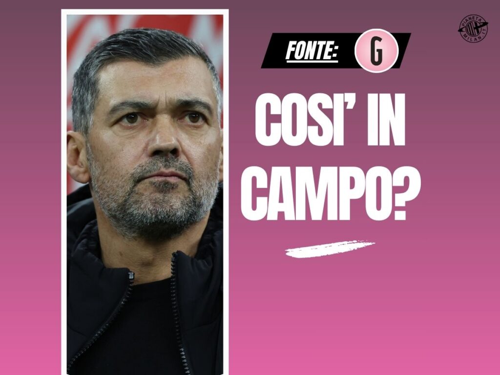 Probabili formazioni Milan-Como Serie A 2024-2025