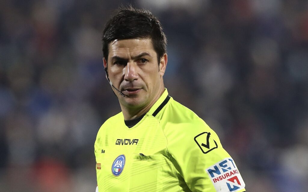 Arbitro Gianluca Manganiello Serie A 2024-2025