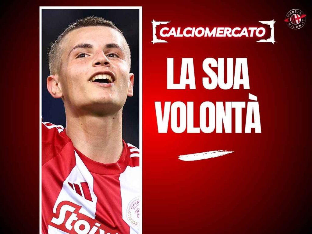 Calciomercato Milan, dalla Grecia: "Piace Mouzakitis, ma lui vuole ..."
