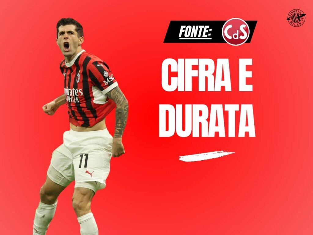 Milan, Pulisic va blindato: ecco le cifre e la durata del rinnovo