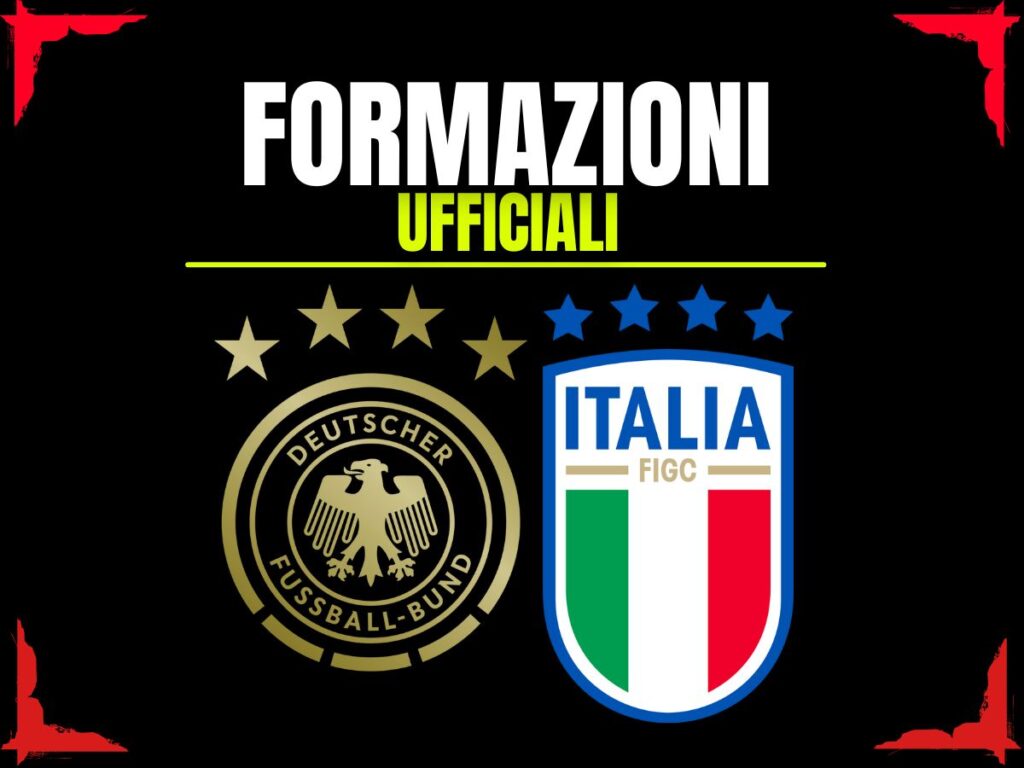 FORMAZIONI UFFICIALI GERMANIA ITALIA 23-03-2025