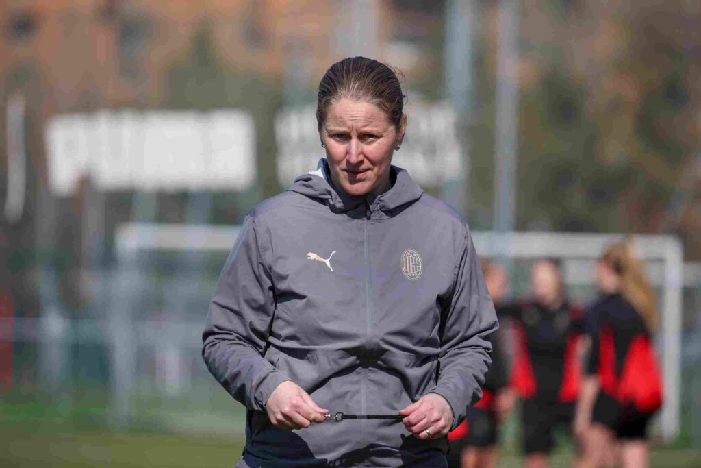 Suzanne Bakker, nuova allenatrice del Milan Femminile