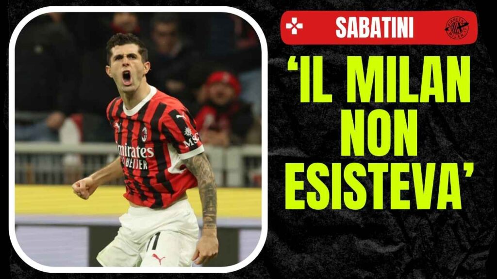 esultanza gol Christian Pulisic AC Milan Milan-Como 2-1 Serie A 2024-2025