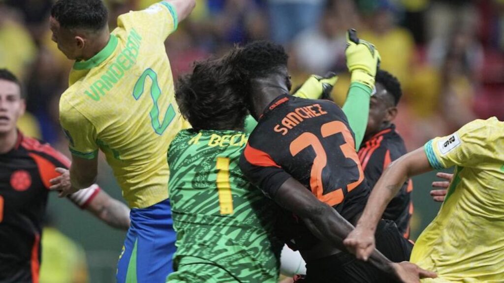 Brasile Colombia Alisson Sánchez