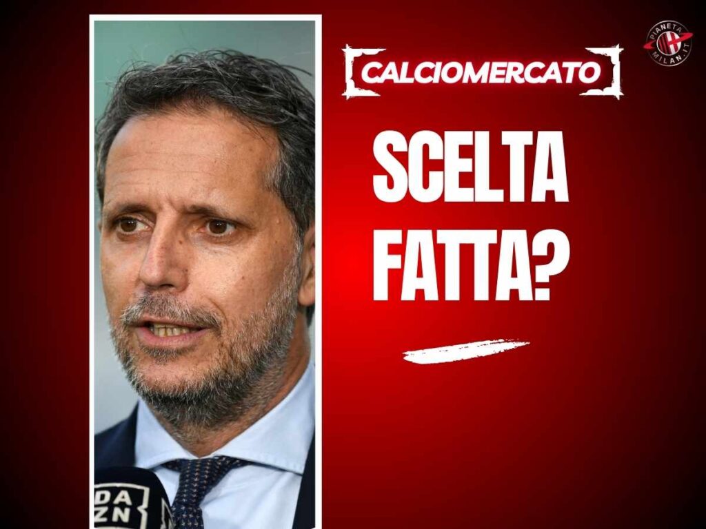 Milan, direttore sportivo: Furlani indirizzato verso Paratici! In panchina...