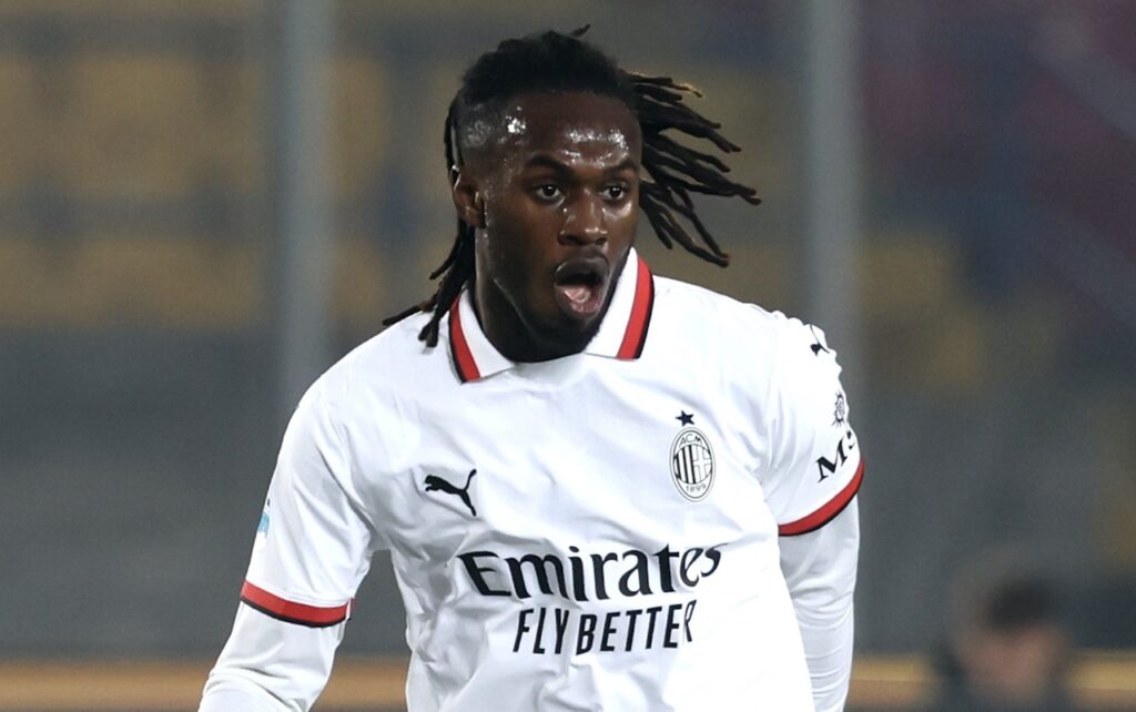 Warren Bondo AC Milan Lecce-Milan 2-3 Serie A 2024-2025