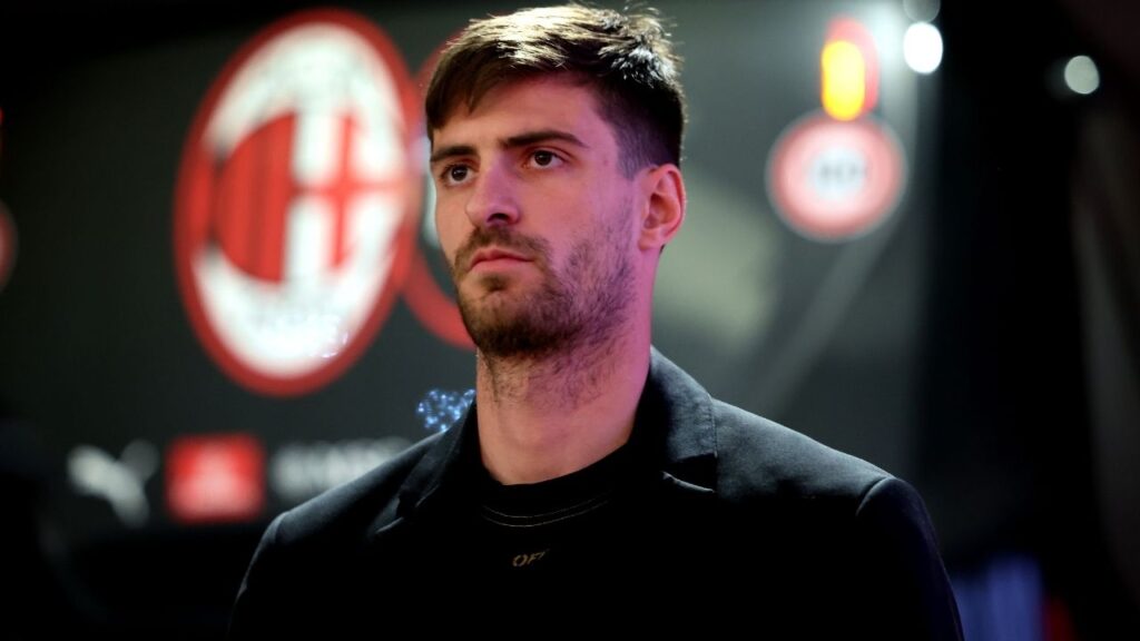 Matteo Gabbia AC Milan Milan-Lazio 1-2 Serie A 2024-2025