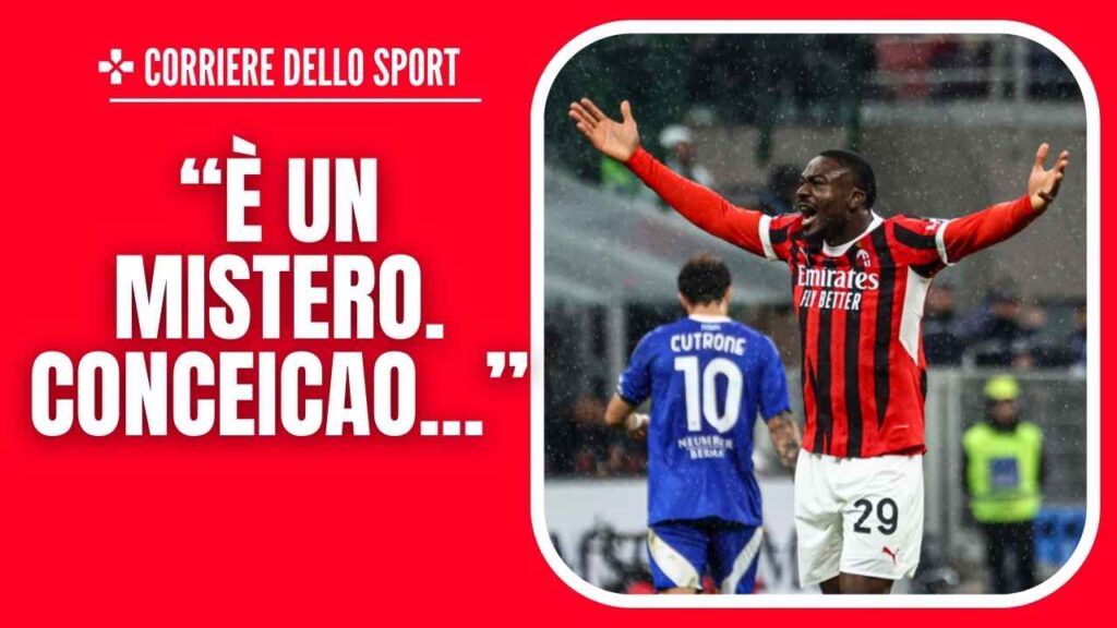 Youssouf Fofana AC Milan Milan-Como 2-1 Serie A 2024-2025