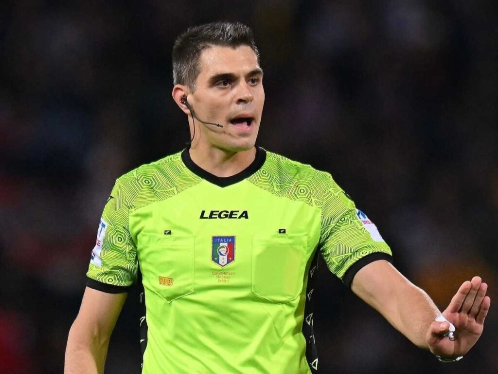 Arbitro Simone Sozza Serie A 2024-2025