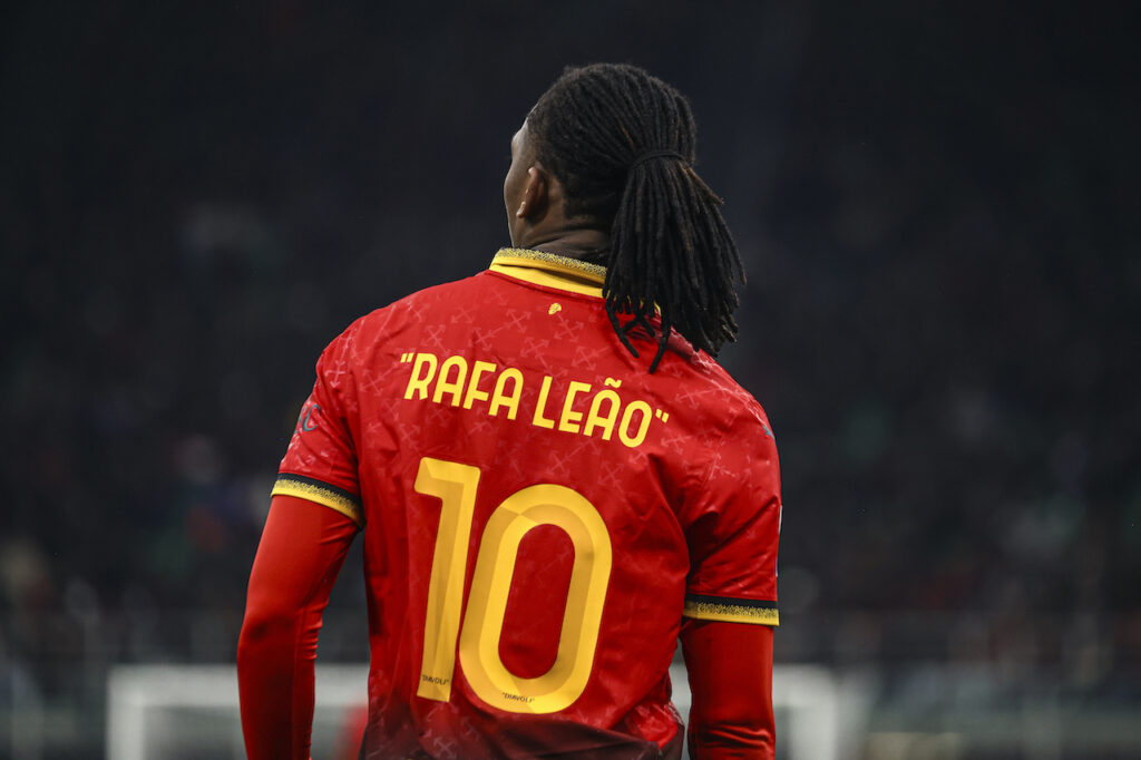 Rafael Leao AC Milan Milan-Lazio 1-2 Serie A 2024-2025