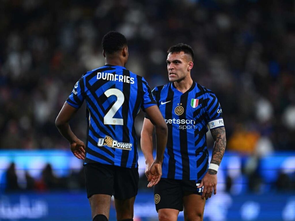 Inter Lautaro Martínez Dumfries