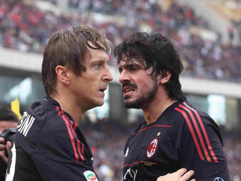 Massimo Ambrosini Gennaro Gattuso AC Milan