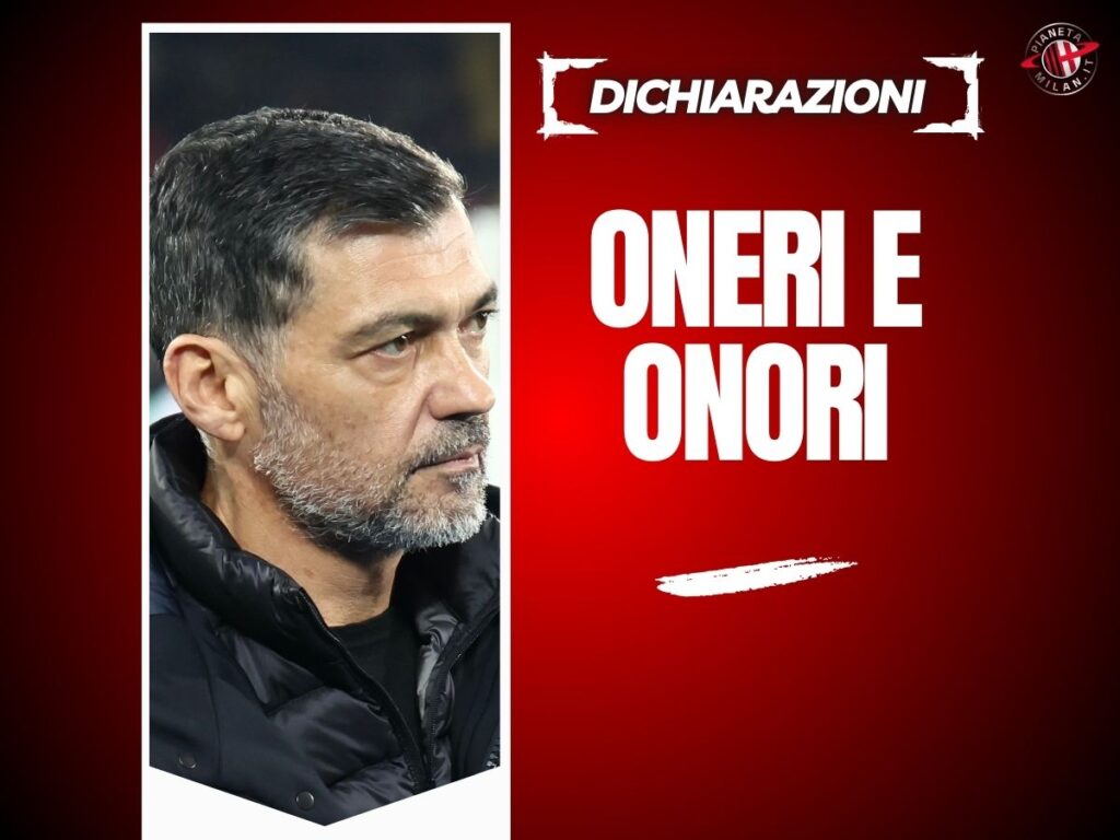 Conceicao: "Al Milan per l'obiettivo di vincere la Champions League"