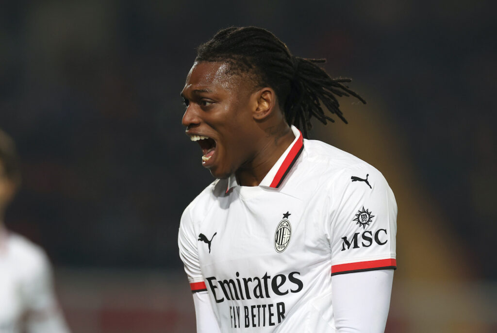 Rafael Leao AC Milan Lecce-Milan 2-3 Serie A 2024-2025