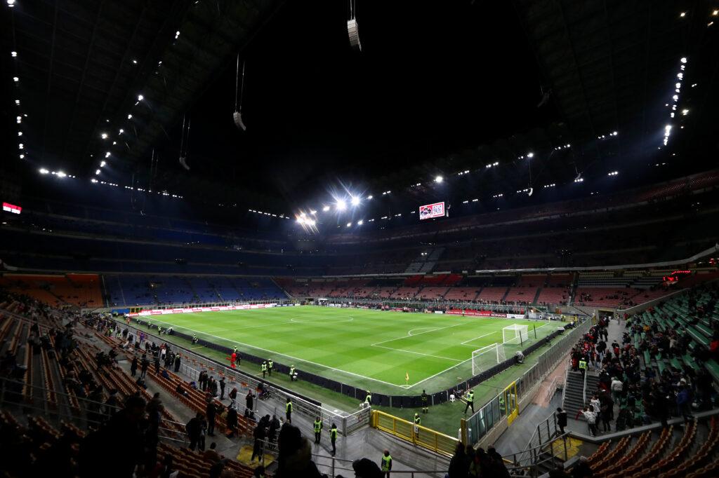Stadio San Siro AC Milan Milan-Lazio Serie A 2024-2025