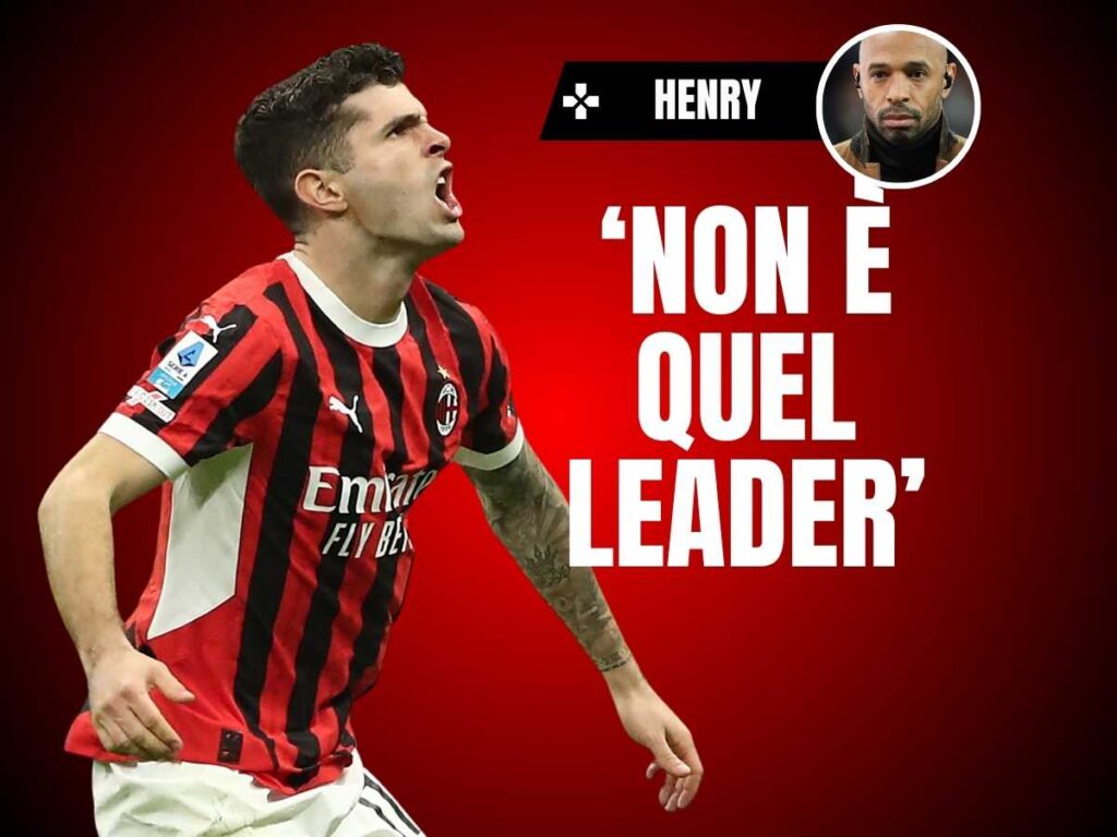 Milan, Henry su Pulisic: "Non ha quella leadership. Smettiamola di..."