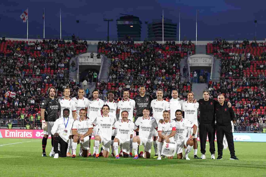 I calciatori del Milan Glorie e Legends | (Getty Images)