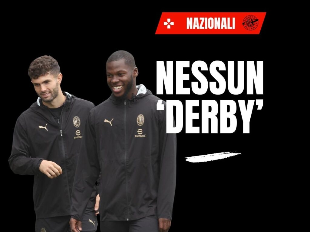 Milan, Pulisic e Musah eliminati: nessun 'derby' con Gimenez