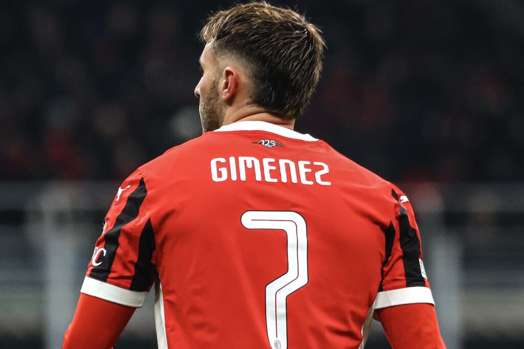 Santiago Giménez AC Milan Milan-Feyenoord 1-1 Champions League 2024-2025