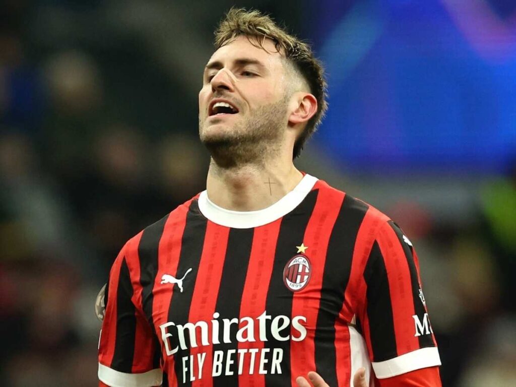 Santiago Giménez AC Milan Milan-Feyenoord 1-1 Champions League 2024-2025