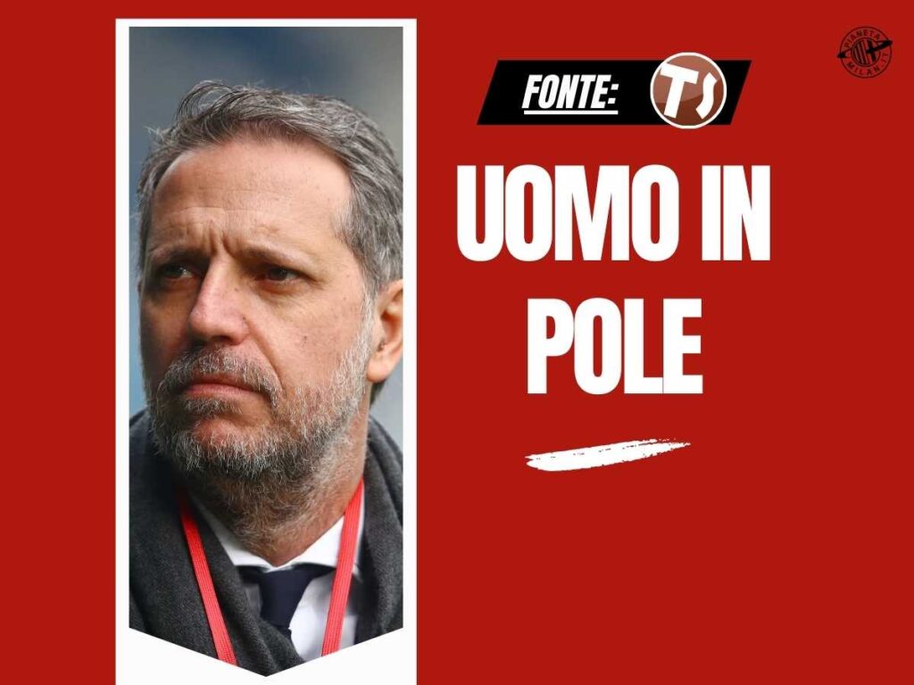 Direttore sportivo Milan, Paratici avanti a tutti. Ma Furlani ...