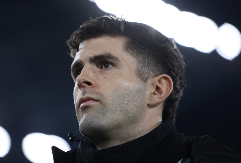 Christian Pulisic AC Milan Bologna-Milan 2-1 Serie A 2024-2025