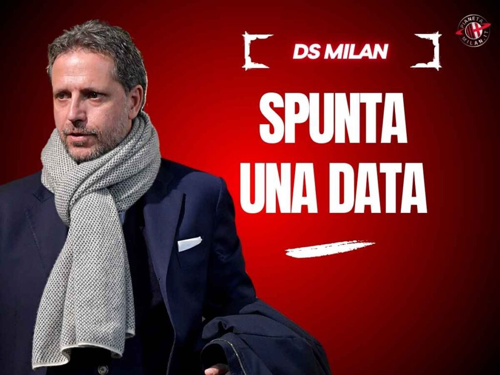 DS Milan, il Tottenham spinge per Paratici: spunta la data della decisione
