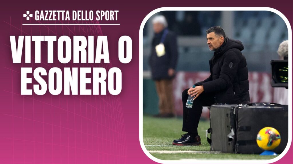 Sergio Conceicao AC Milan Torino-Milan 2-1 Serie A 2024-2025 esonero