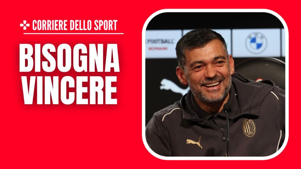 Milan-Lazio Serie A 2024-2025 conferenza stampa Conceicao