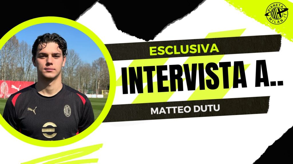 Matteo Dutu, calciatore del Milan Primavera (getty images)
