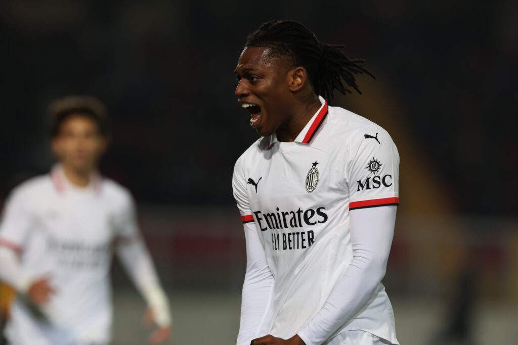 Rafael Leao AC Milan Lecce-Milan 2-3 Serie A 2024-2025