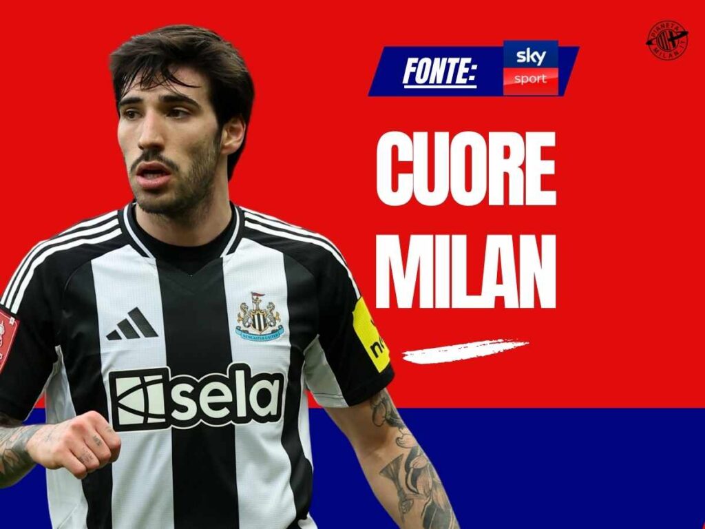 Tonali a 'Sky': "Milan, situazione delicata. Nel derby con l'Inter spero che ..."