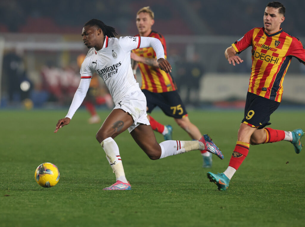 Rafael Leao AC Milan Lecce-Milan 2-3 Serie A 2024-2025