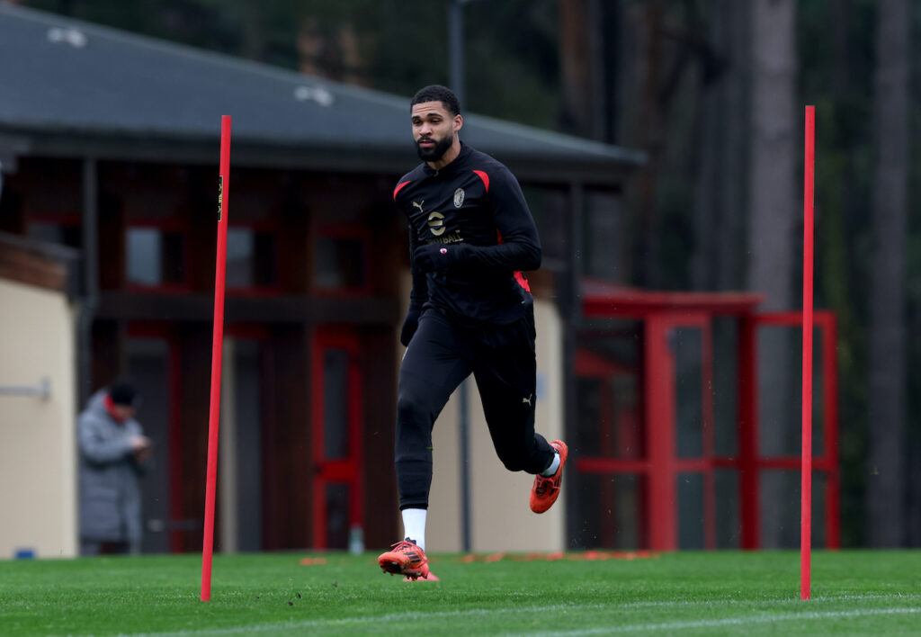 Ruben Loftus-Cheek AC Milan allenamento Milan Milanello
