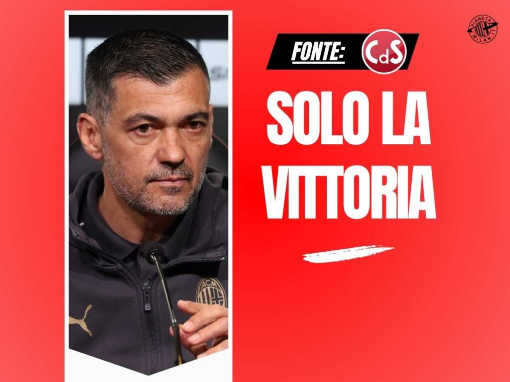 Napoli-Milan, Conceicao: "Ho due obiettivi. Non sono un bambino che ..."