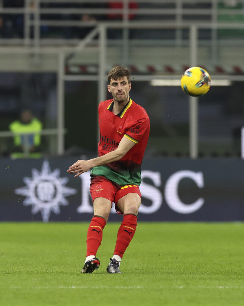 Matteo Gabbia AC Milan Milan-Lazio 1-2 Serie A 2024-2025