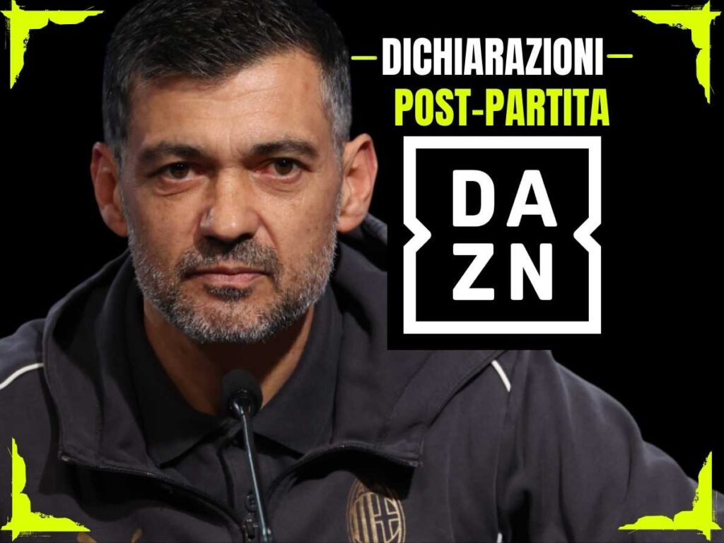 Sergio Conceicao AC Milan Serie A Champions League Coppa Italia Supercoppa Italiana DAZN