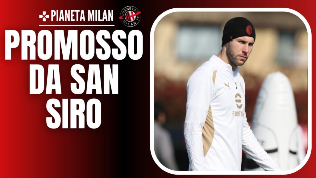 Strahinja Pavlovic AC Milan allenamento Milan Milanello