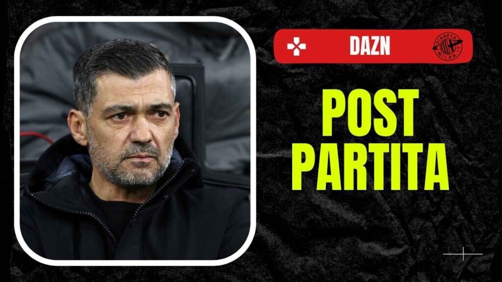 Sergio Conceicao AC Milan Serie A Champions League Coppa Italia Supercoppa Italiana DAZN