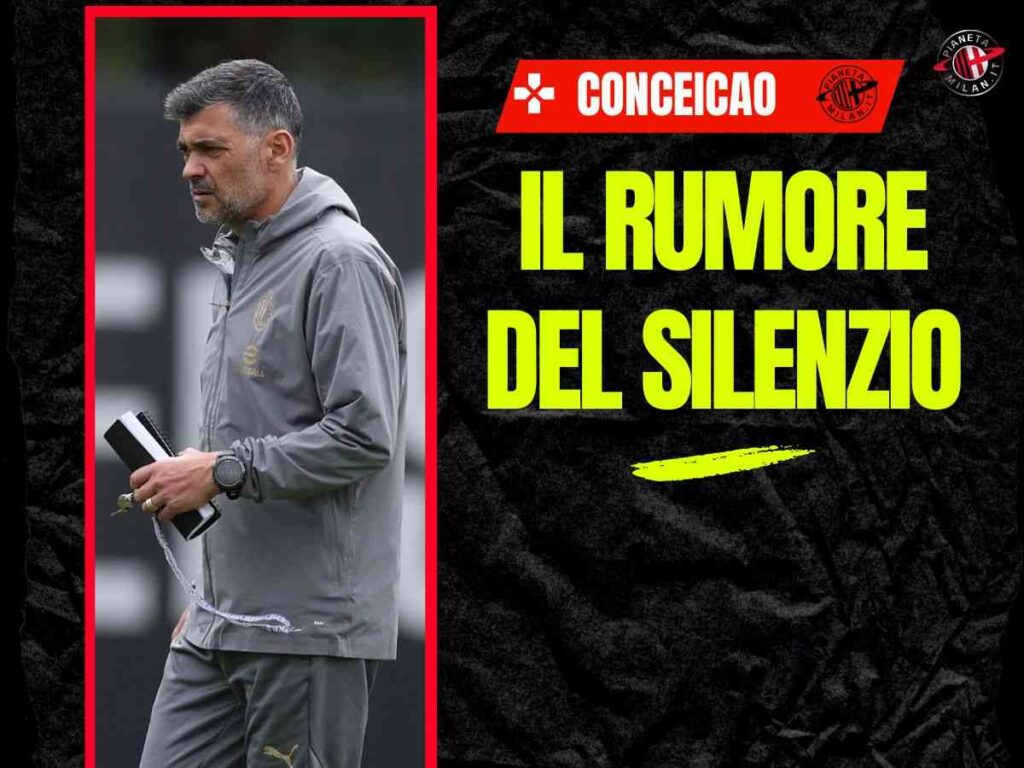 Milan, ennesimo errore: nessuno difende Conceicao. Lasciato solo... e senza parole