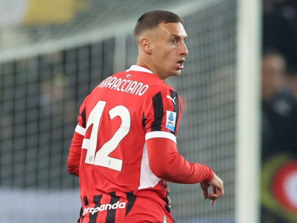 Filippo Terracciano AC Milan Udinese-Milan 0-4 Serie A 2024-2025