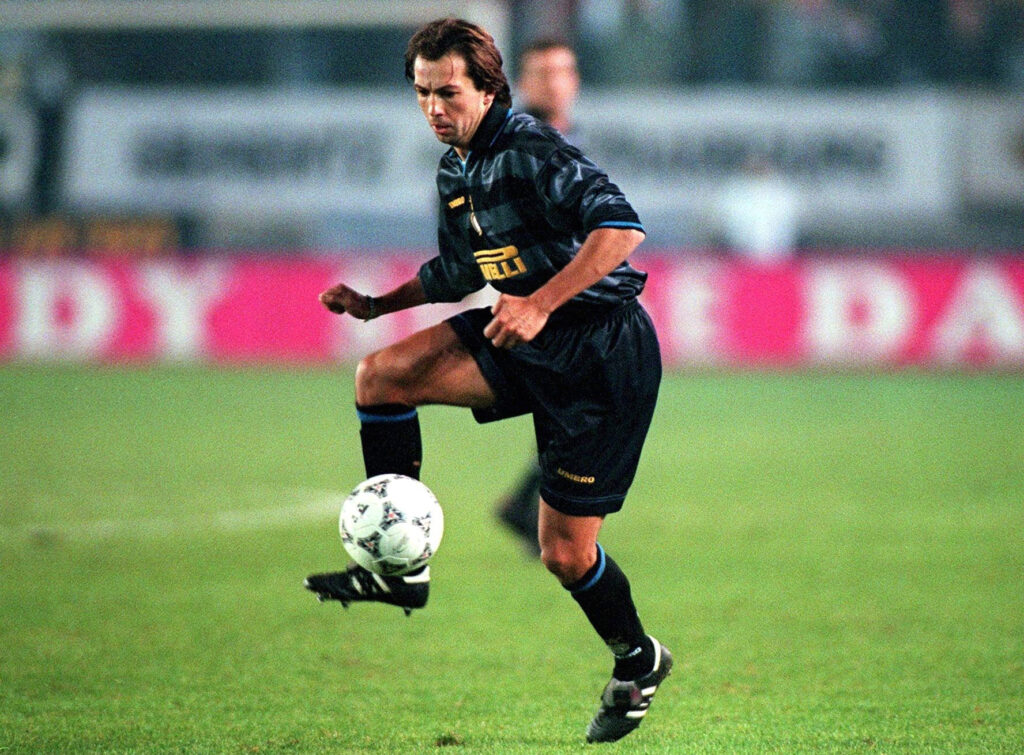 FUSSBALL: UEFA POKAL INTER MAILAND 25.11.97
