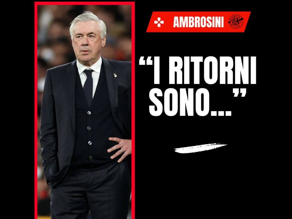 Allenatore Milan, Ambrosini: "Ancelotti? I ritorni sono sempre molto pericolosi"
