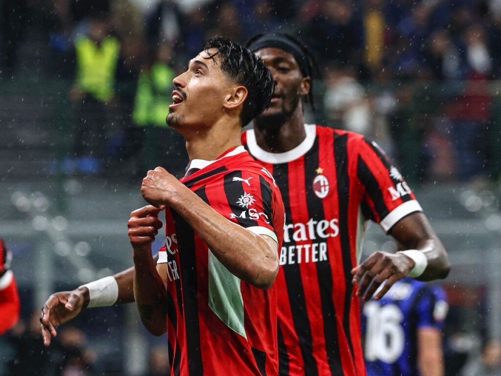 esultanza gol Tijjani Reijnders AC Milan derby Inter-Milan 0-3 Coppa Italia 2024-2025