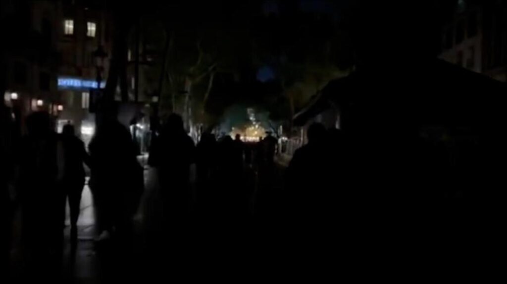 Barcellona Inter blackout