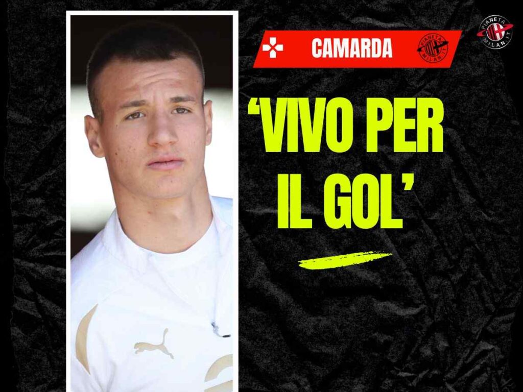 Milan, Camarda: "Vivo per il gol. Milan Futuro? Problemi caratteriali, ora..."