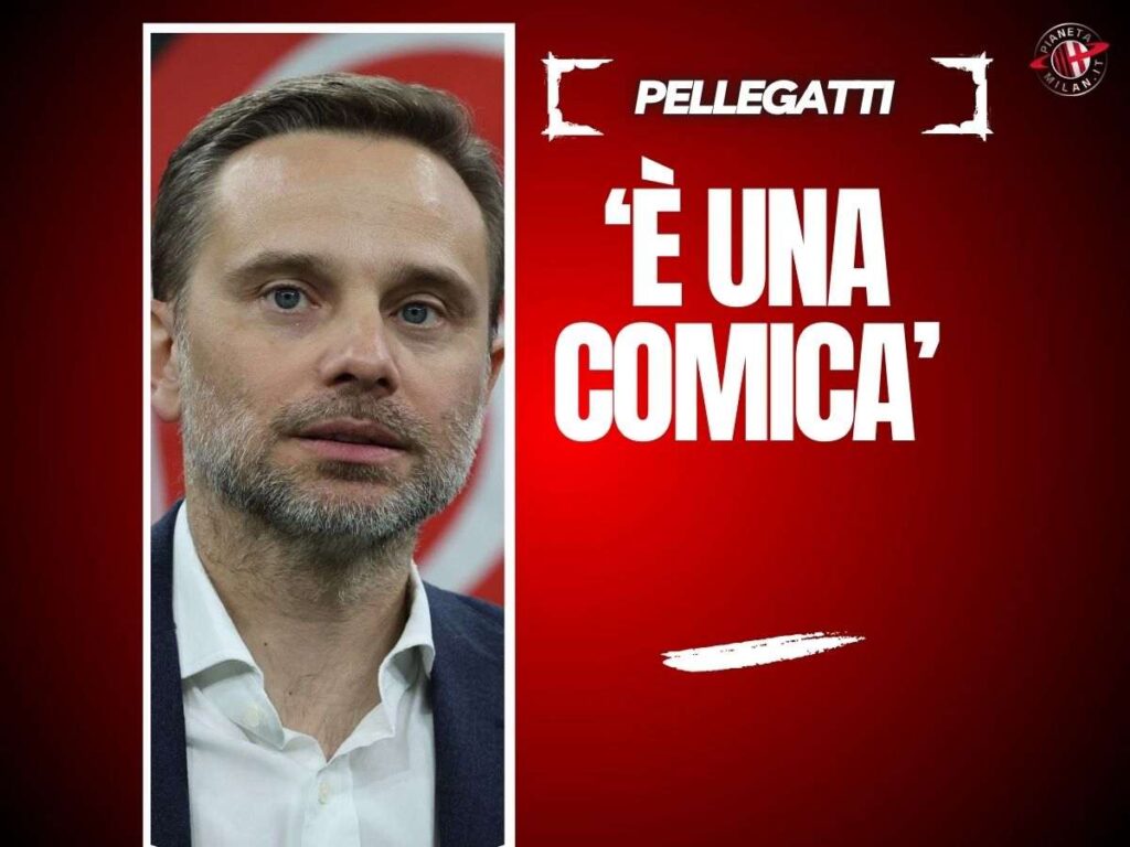 Milan, Pellegatti sul direttore sportivo: "E' una comica". Come stanno le cose